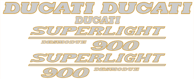 Ducati Superlight 900 Full Decal Set 2 Color
